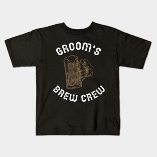 Groom's Brew Crew Kids T-Shirt